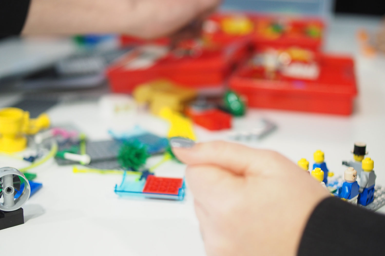 Lego Serious Play - agile Arbeitsmethoden ausprobieren.